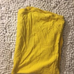 Yellow shirt